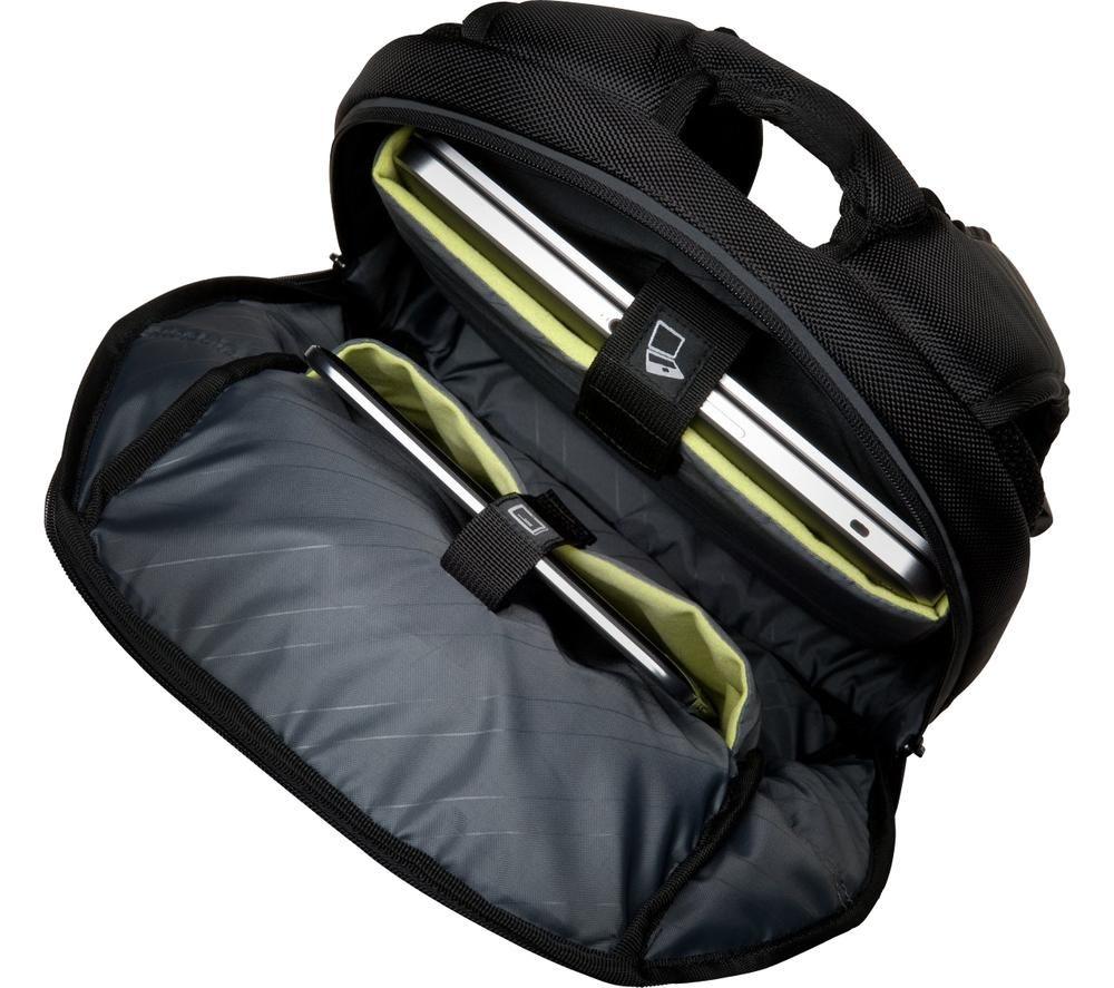 KENSINGTON Triple Trek 14" Laptop Backpack - Black image number 7 of 7