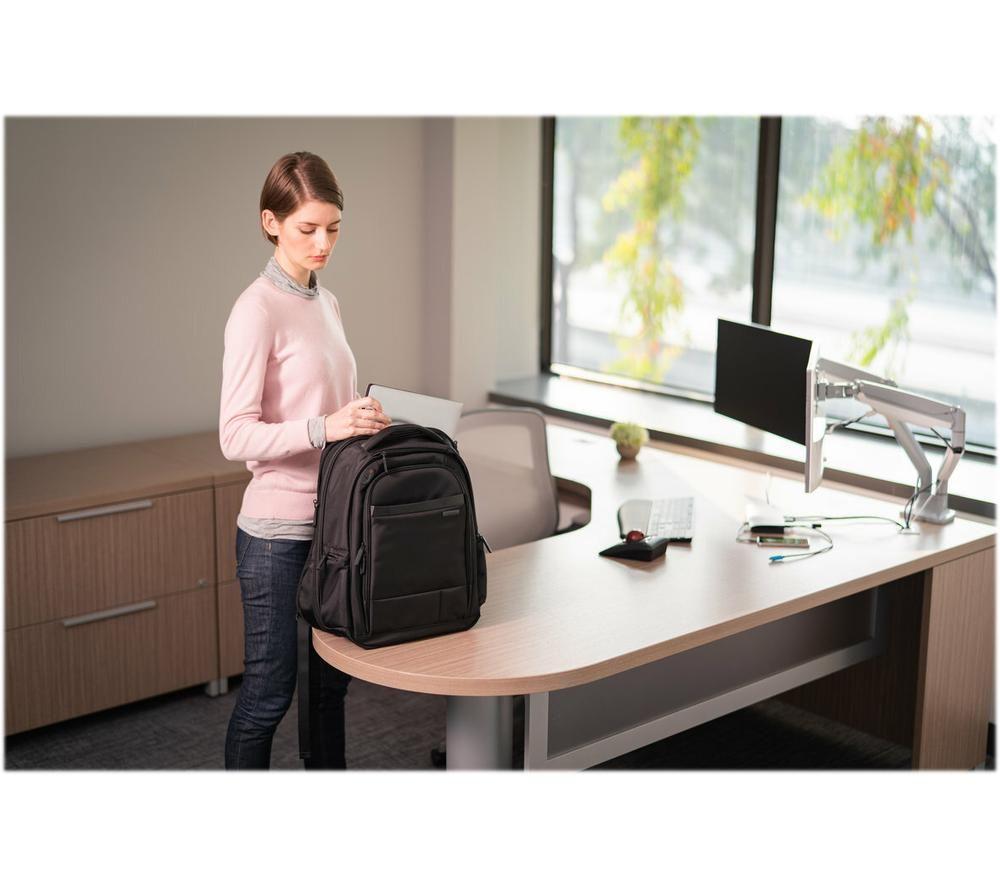 KENSINGTON Contour 2.0 Business 15.6" Laptop Backpack - Black image number 10 of 14