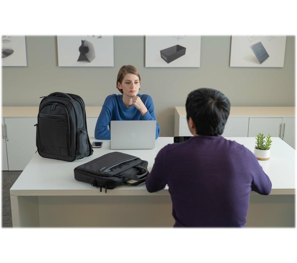KENSINGTON Contour 2.0 Executive 14" Laptop Backpack - Black image number 4 of 14