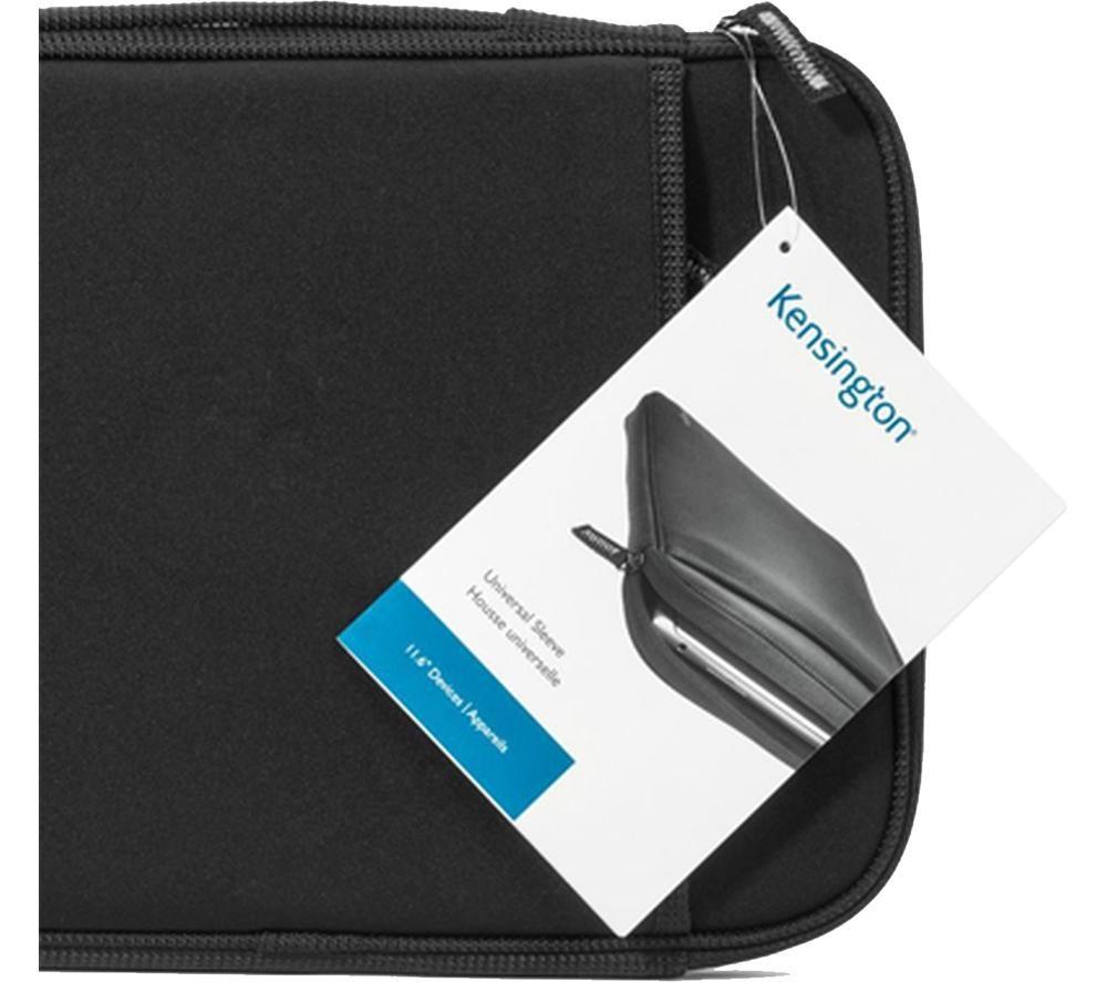 KENSINGTON Universal 11.6" Laptop Sleeve - Black image number 4 of 4