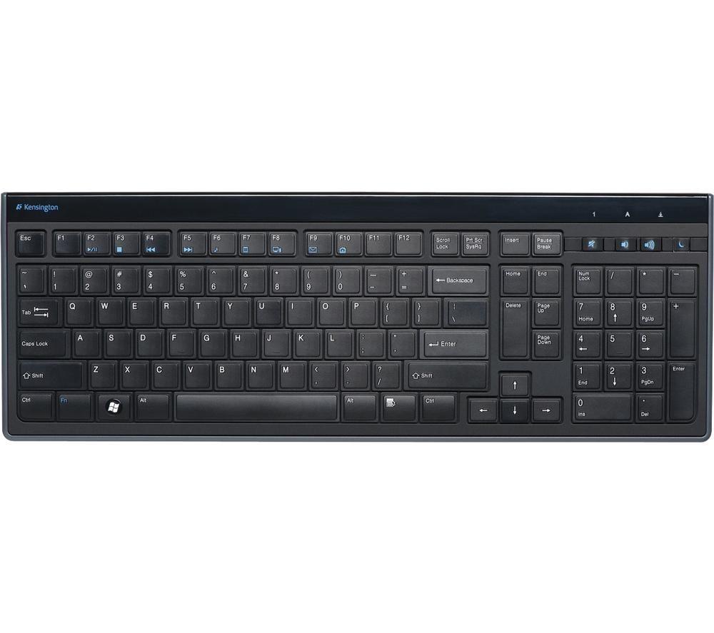 Kensington Advance Fit Slim Keyboard, Black