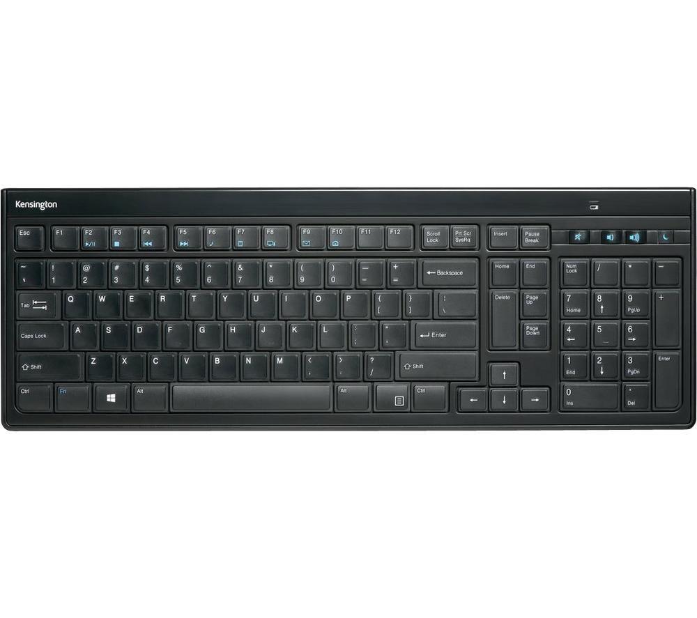 Image of KENSINGTON Advance Fit Slim Wireless Keyboard, Black