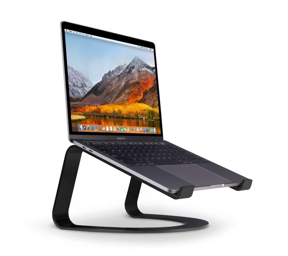 Image of TWELVE SOUTH Curve Laptop Stand - Matt Black