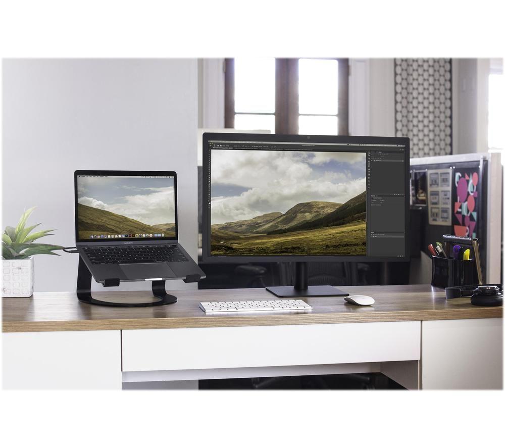 TWELVE SOUTH Curve Laptop Stand - Matt Black image number 3 of 8