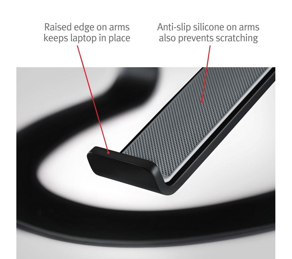 TWELVE SOUTH Curve Laptop Stand - Matt Black image number 5 of 8