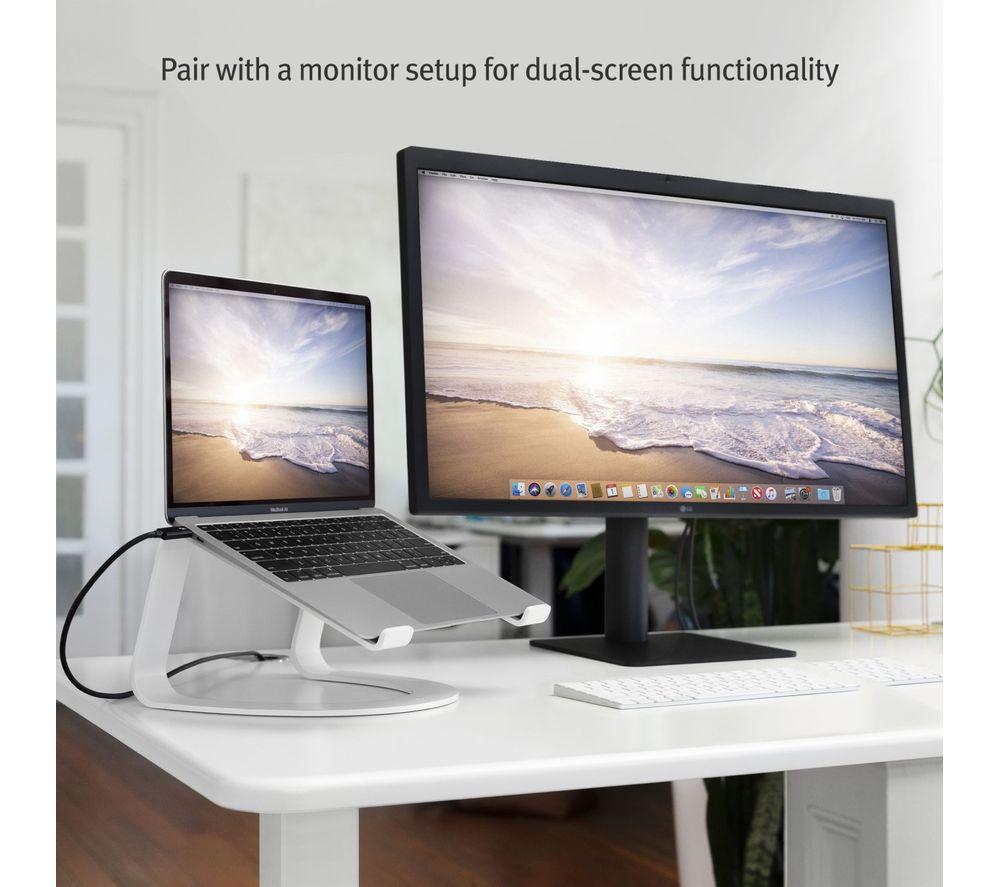 TWELVE SOUTH Curve SE Laptop Stand - Matt White image number 5 of 6