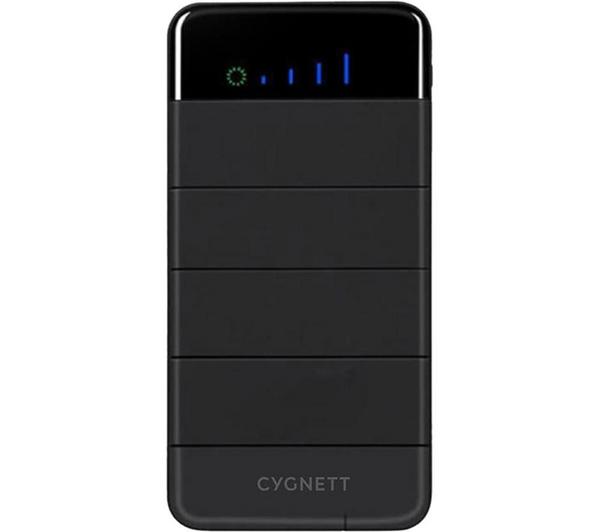 CYGNETT ChargeUp Explorer Solar Portable Power Bank - Black image number 0