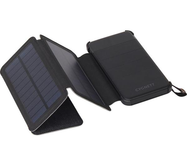 CYGNETT ChargeUp Explorer Solar Portable Power Bank - Black image number 5