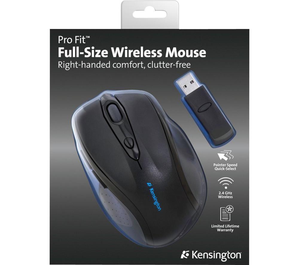 KENSINGTON Pro Fit Full-Size Wireless Optical Mouse image number 2 of 4