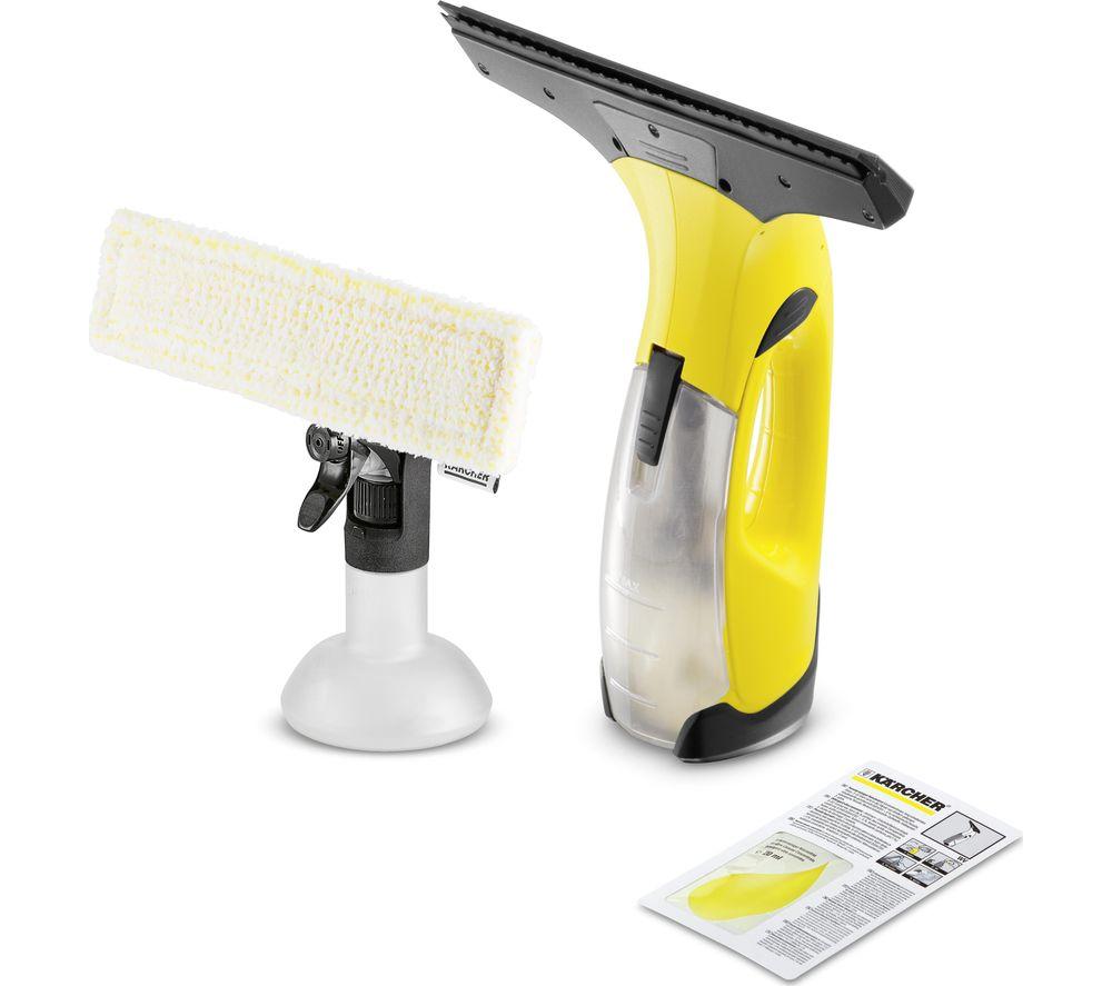 KARCHER WV 2 Plus Window Vacuum Cleaner - Yellow & Black
