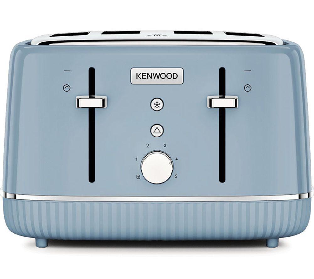 KENWOOD Elegancy TFP10.A0BG 4-Slice Toaster - Blue
