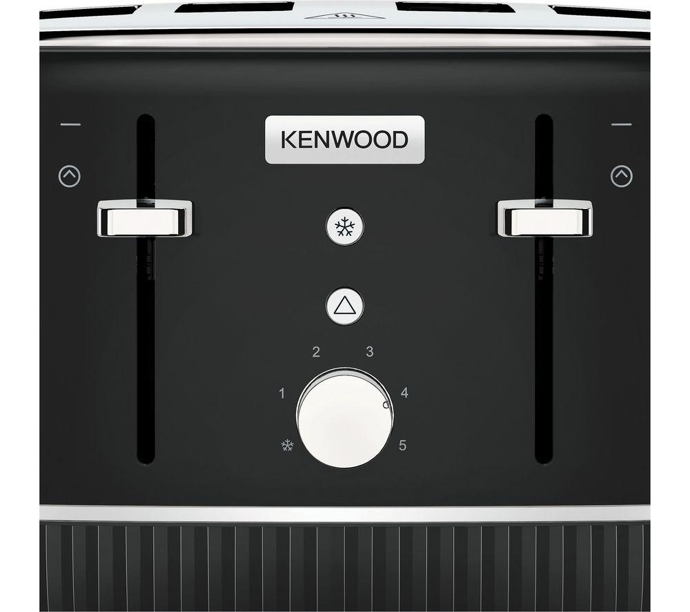 KENWOOD Elegancy TFP10.A0BK 4-Slice Toaster - Black image number 3 of 6