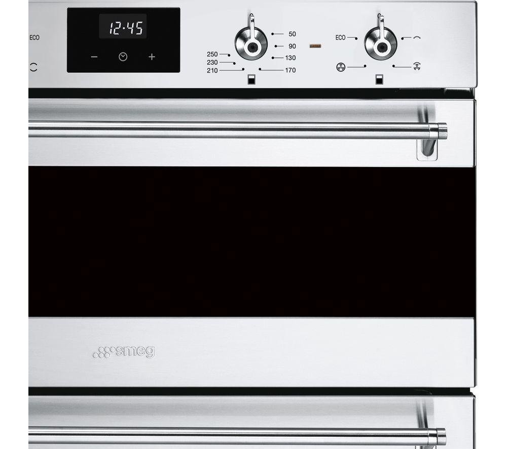 SMEG DUSF6300X Electric Built-under Double Oven - Stainless Steel image number 4 of 5