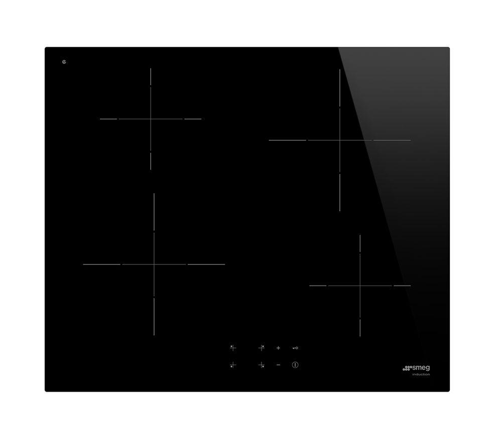 SMEG SI2641D 60 cm Electric Induction Hob - Black, Black