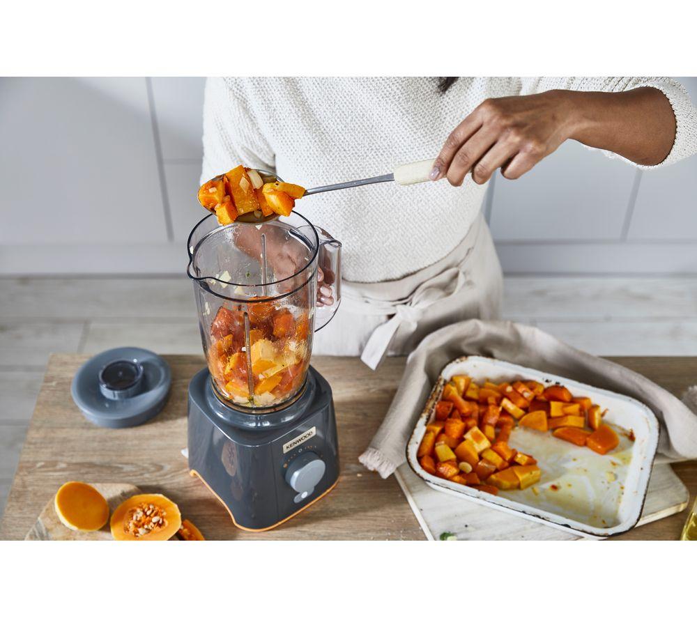 KENWOOD BLP41.A0GO Blend X Compact Blender - Grey & Orange image number 6 of 11