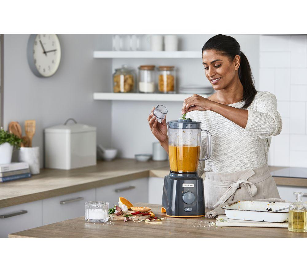 KENWOOD BLP41.A0GO Blend X Compact Blender - Grey & Orange image number 7 of 11