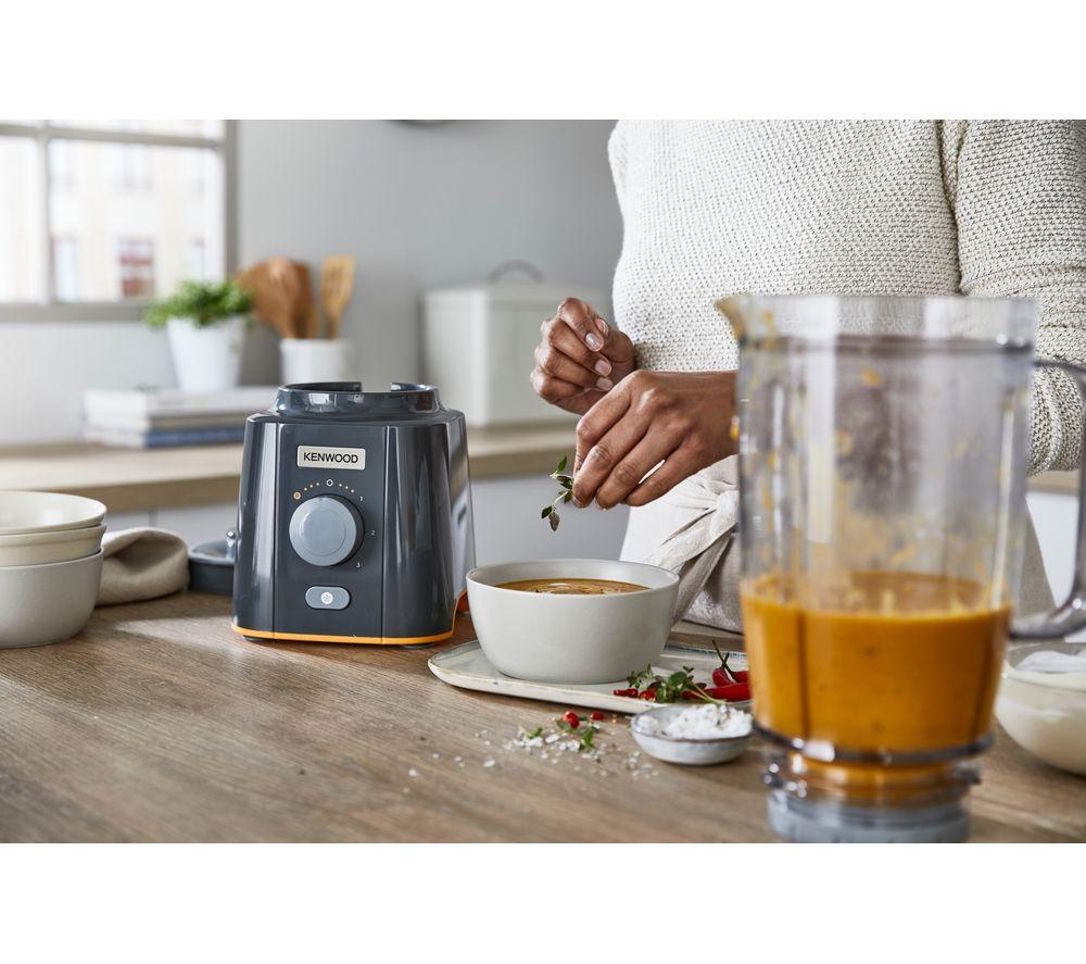 KENWOOD BLP41.A0GO Blend X Compact Blender - Grey & Orange image number 10 of 11