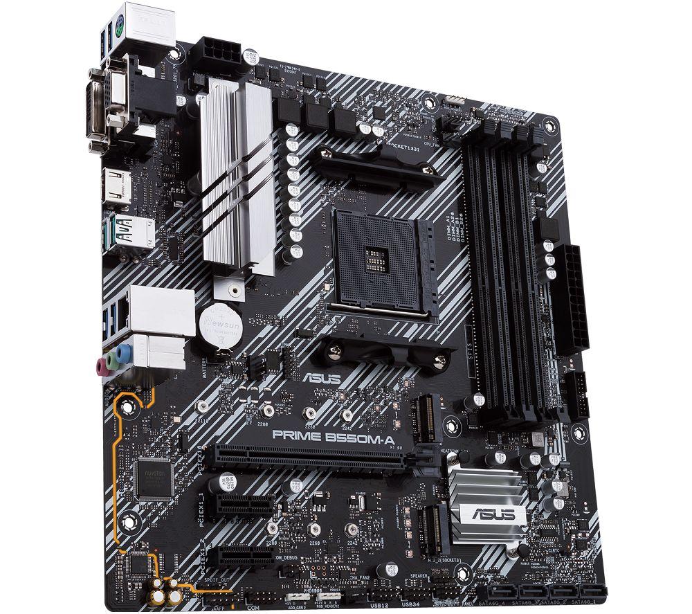 Image of ASUS PRIME B550M-A AM4 Motherboard