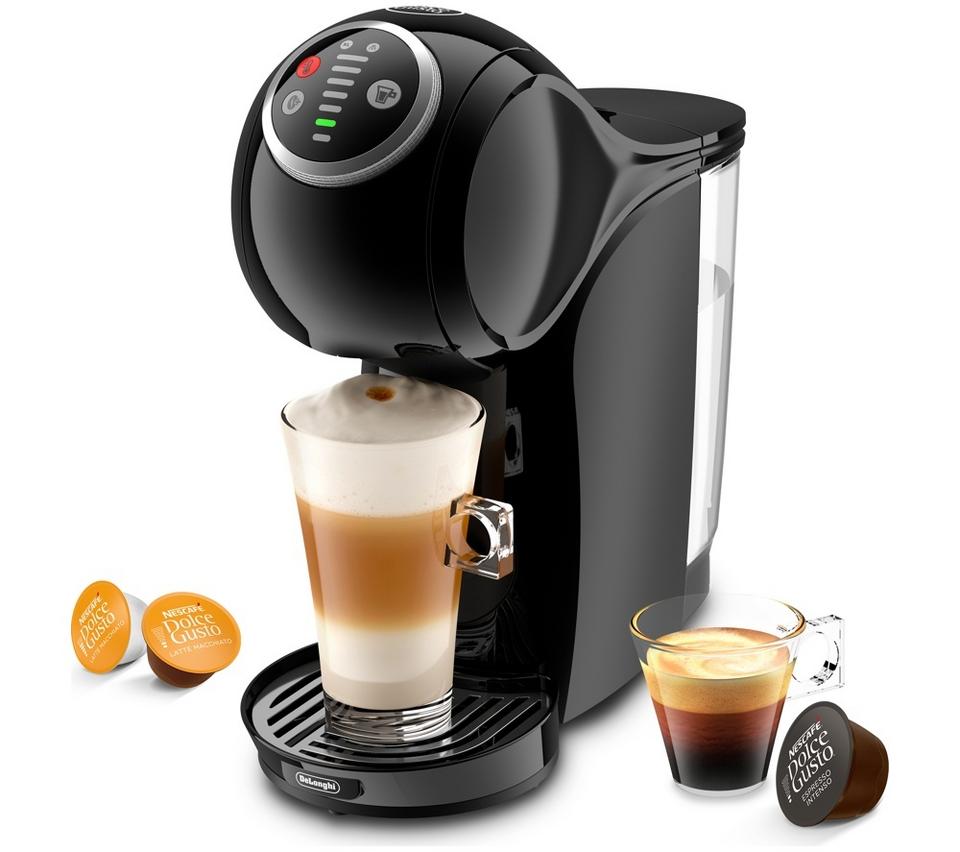 DOLCE GUSTO Dolce Gusto by De'Longhi Genio S Plus Automatic Pod Coffee Machine EDG315.B - Black