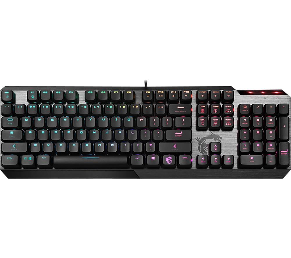 MSI Vigor GK50 Low Profile Mechanical Gaming Keyboard review
