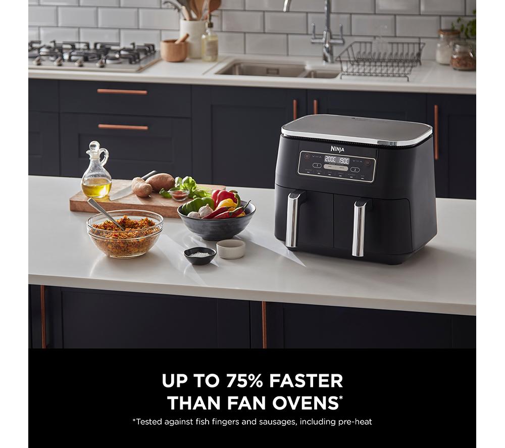 Argos Product Support for Ninja 7.6L Foodi Dual Zone Air Fryer and  Dehydrator AF300UK (802/3333)