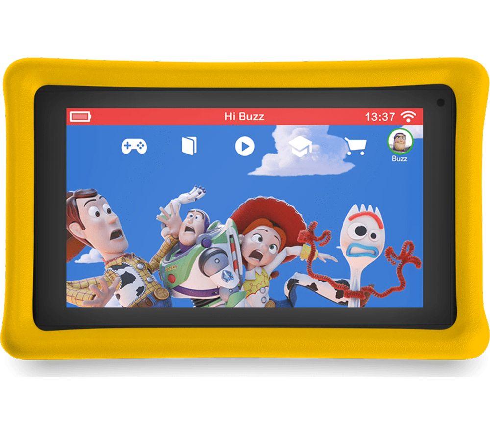 Image of PEBBLE GEAR Toy Story 4 7" Kids Tablet - 16 GB, Yellow