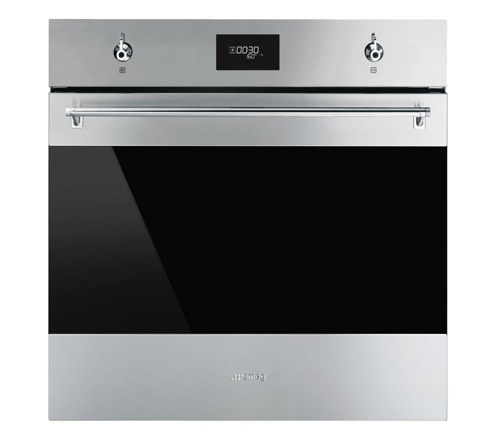SMEG Classic SFP6301TVX Electric Pyrolytic Oven – Stainless Steel, Stainless Steel
