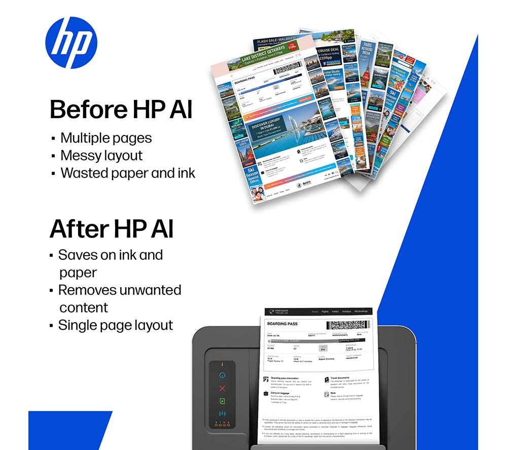 HP Colour Laser 150nw AirPrint Wireless Laser Printer image number 14 of 20