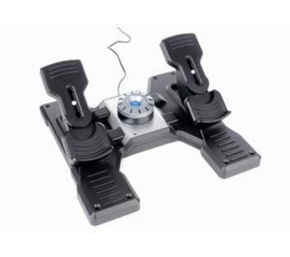 SAITEK by Logitech Pro Flight Bundle - Rudder Pedals, Switch Panel & Yoke System image number 3 of 9