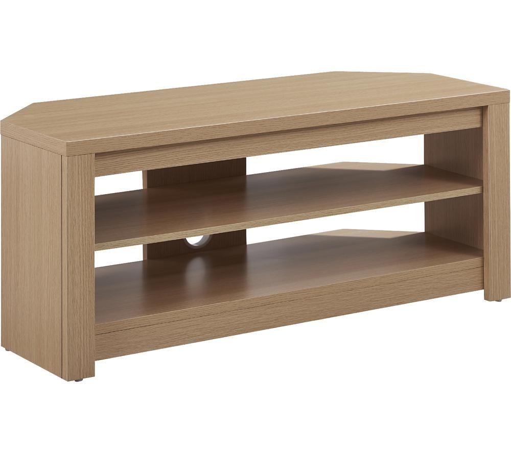 TTAP Memphis 1000 MEM-1000-OAK 1000 mm TV Stand for up to 55" TVs &ndash; Light Oak image number 3 of 4