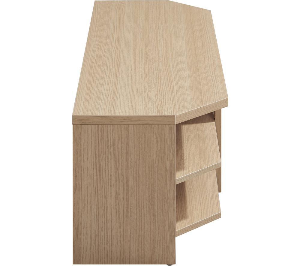 TTAP Memphis 1200 MEM-1200-OAK TV Stand for up to 65" TVs &ndash; Light Oak image number 4 of 5