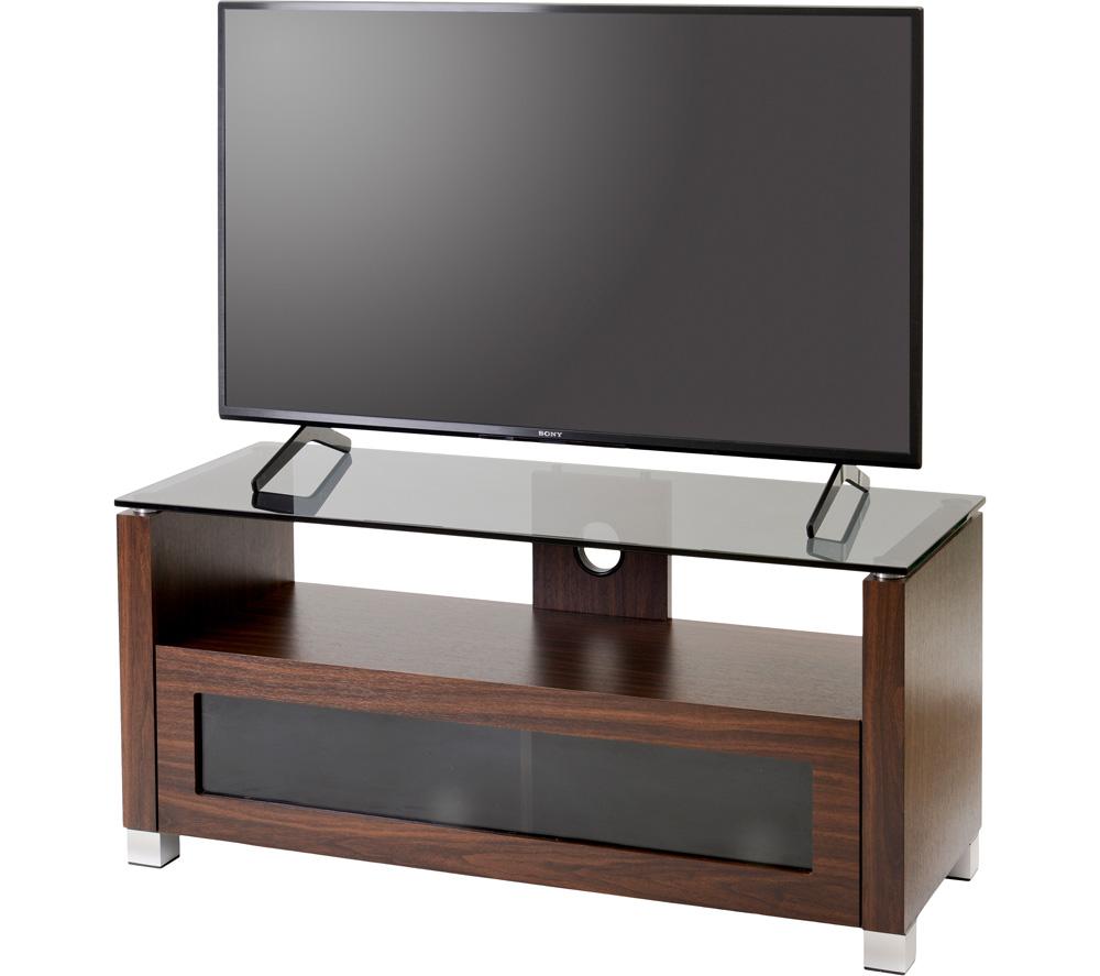 TTAP Elegance 1250 mm TV Stand for up to 65" TVs &ndash; Grey & Walnut image number 8 of 10