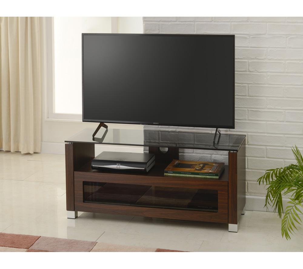 TTAP Elegance 1250 mm TV Stand for up to 65" TVs &ndash; Grey & Walnut image number 10 of 10