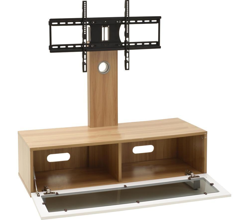 TTAP MUN1050WAL TV Stand with Bracket for up to 55" TVs - Walnut image number 4 of 6