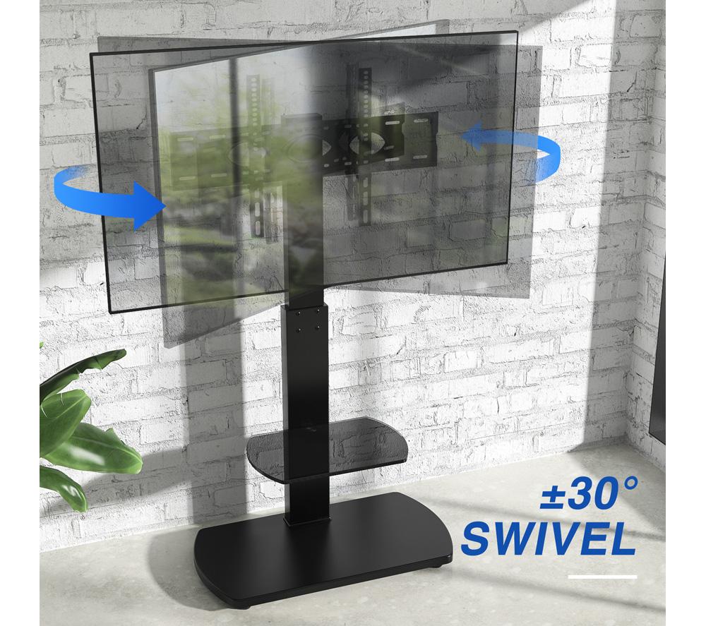 TTAP FS1-BLK TV Stand with Bracket for up to 55" TVs &ndash; Black image number 5 of 7