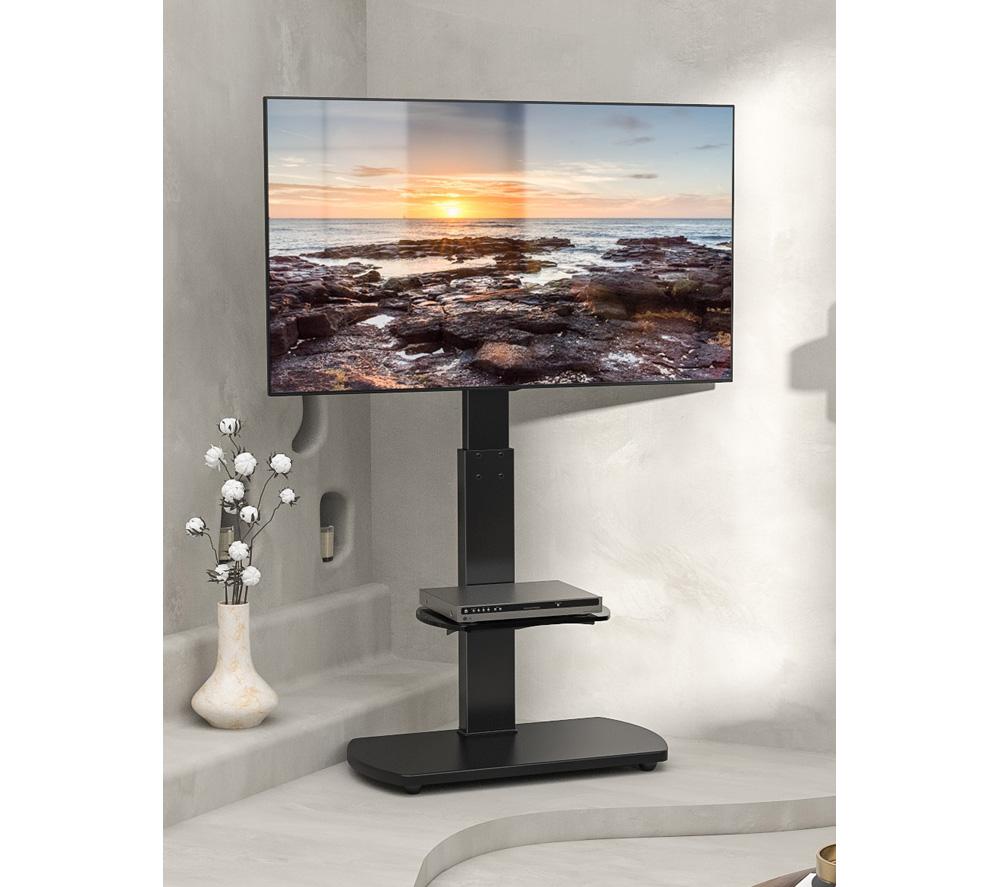 TTAP FS1-BLK TV Stand with Bracket for up to 55" TVs &ndash; Black image number 6 of 7