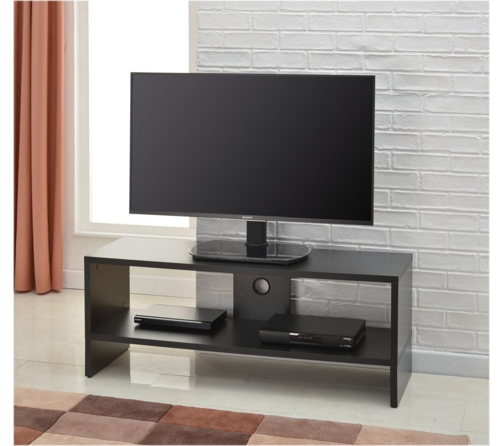 TTAP PED64S 490 mm TV Stand with Bracket for up to 60" TVs &ndash; Black image number 2 of 6