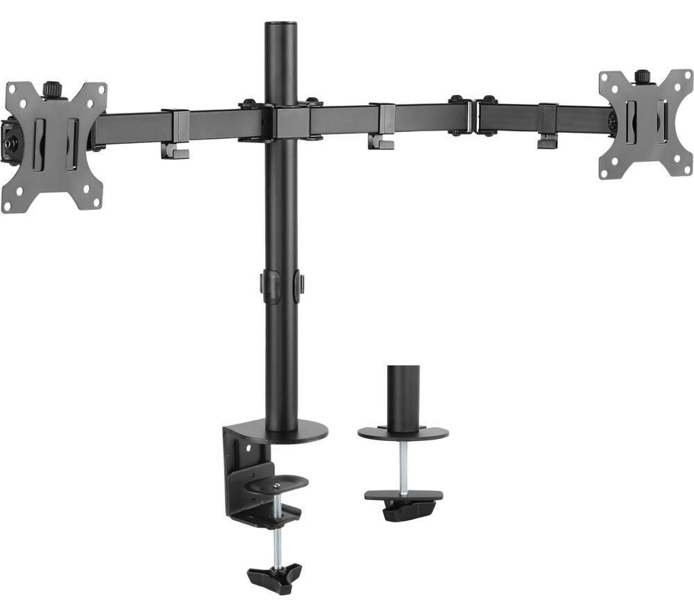 TTAP TTD101-M2 Dual Tilt & Swivel Monitor Mount - Black image number 5 of 5