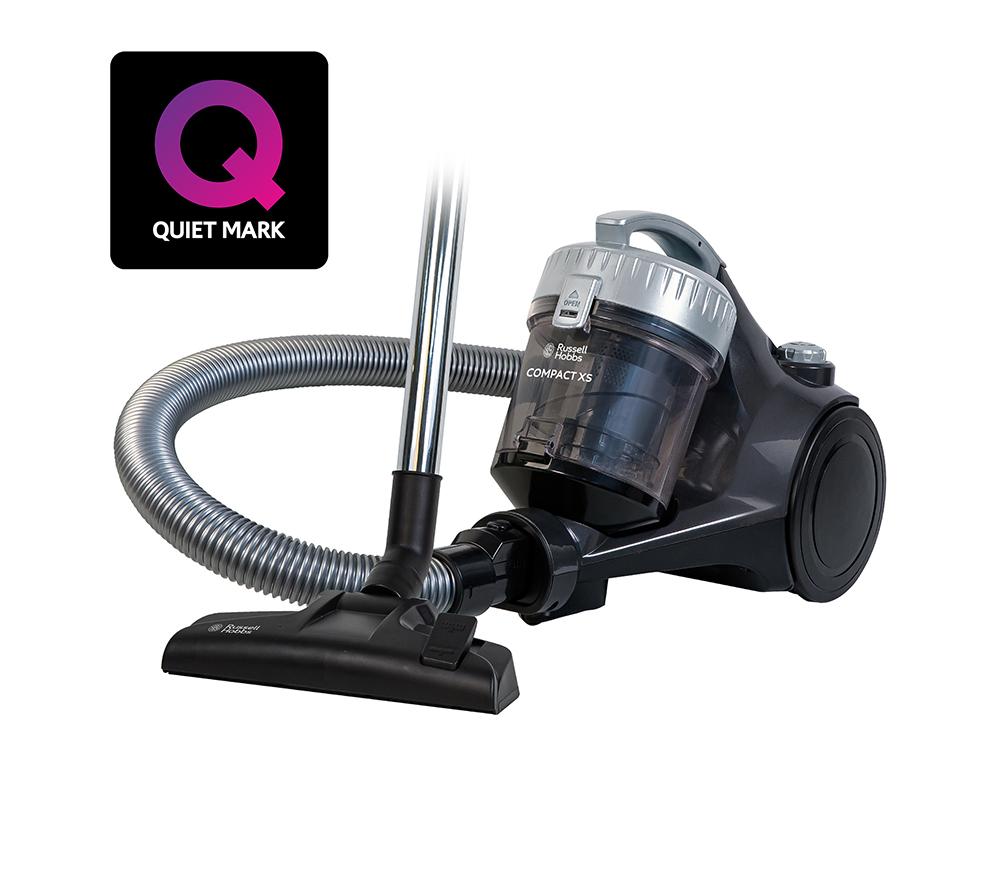 RUSSELL HOBBS Compact Cyclonic RHCV1611 Cylinder Bagless Vacuum Cleaner - Grey & Silver image number 14 of 15
