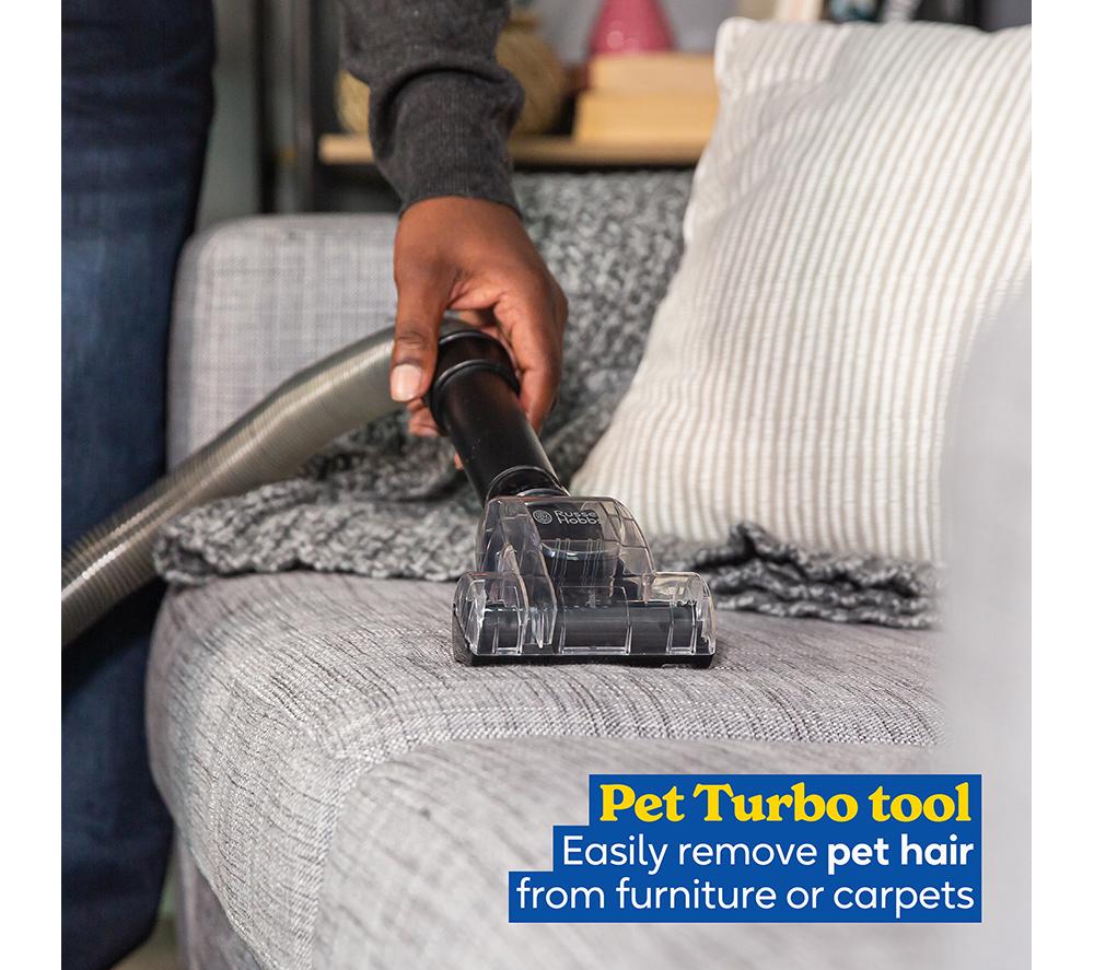 RUSSELL HOBBS Athena RHUV5601 Upright Bagless Vacuum Cleaner - Grey & Purple image number 13 of 14