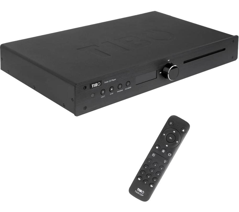 TIBO TI435CDP CD Player - Black, Black