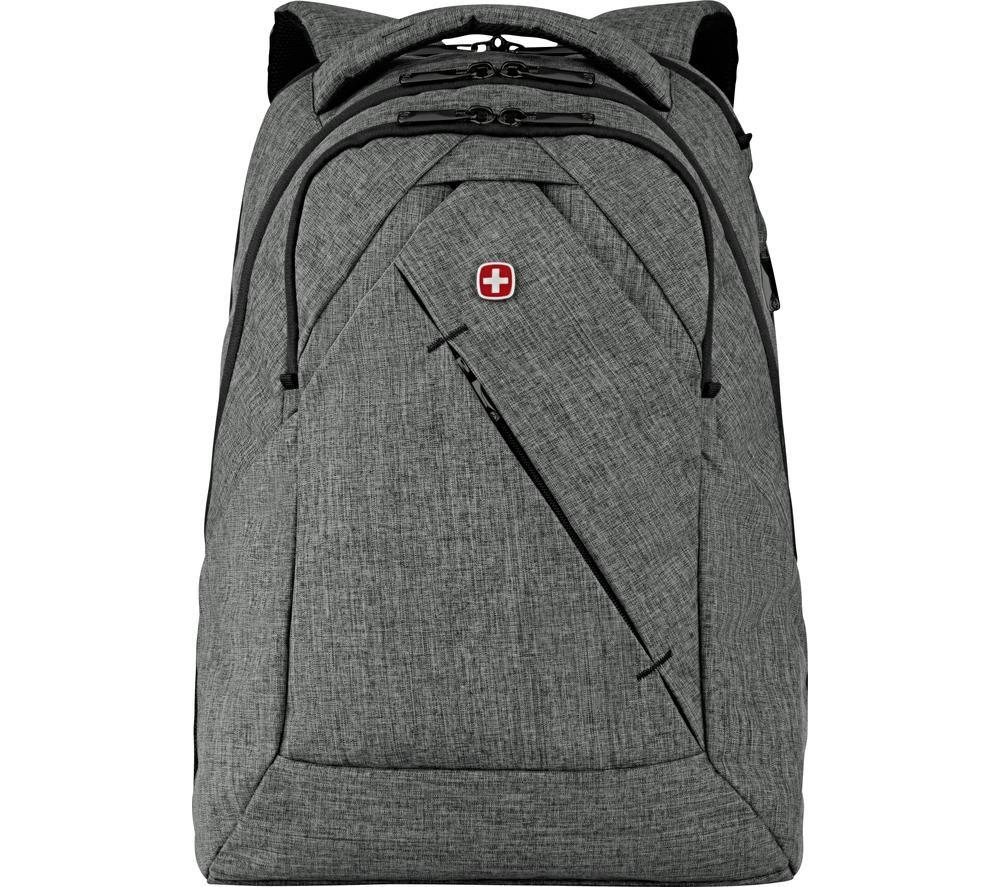 Image of WENGER MoveUp 16" Laptop Backpack - Grey, Silver/Grey