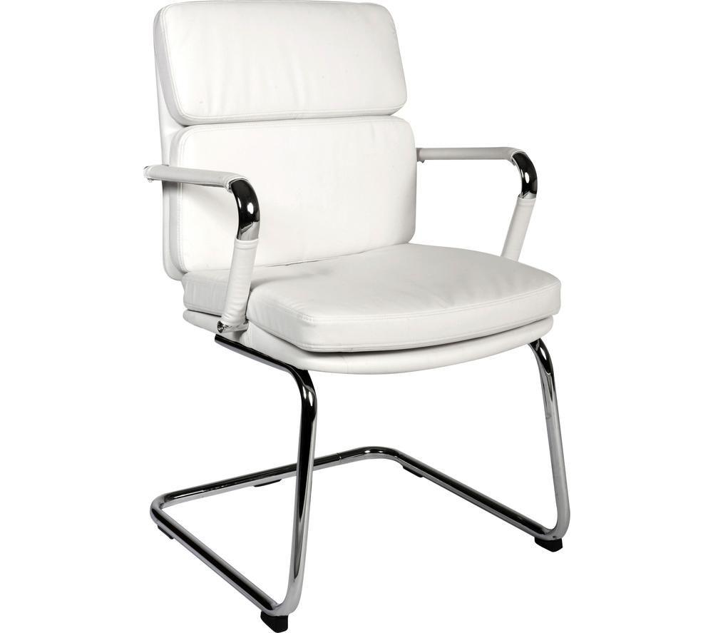 TEKNIK Deco 1101WH Faux Leather Visitor Chair review