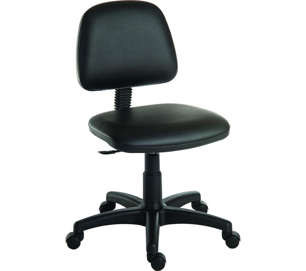 TEKNIK Ergo Blaster Polyurethane Tilting Operator Chair - Black image number 2 of 2