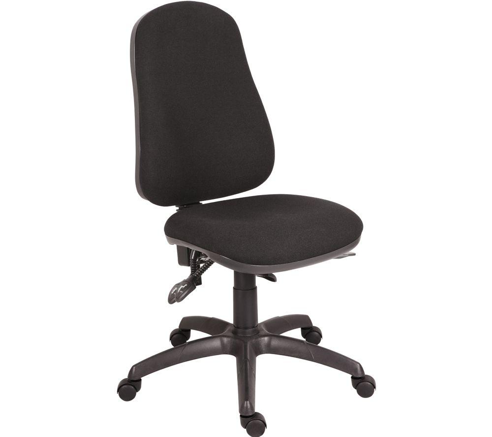 TEKNIK Ergo Comfort 9500BLK Fabric Tilting Operator Chair - Black