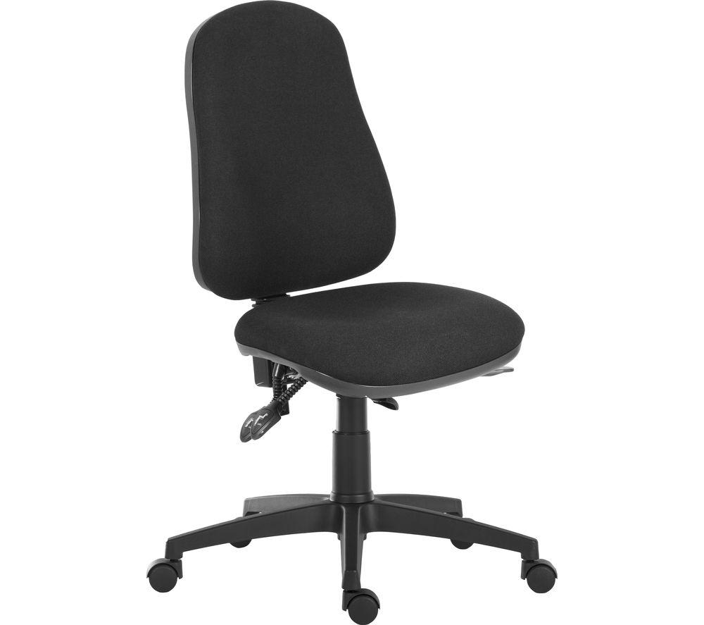 TEKNIK Ergo Comfort 9500BLK Fabric Tilting Operator Chair - Black image number 2 of 2