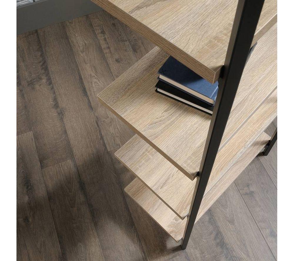 TEKNIK Industrial Chunky Bookcase - Black & Charter Oak image number 5 of 6