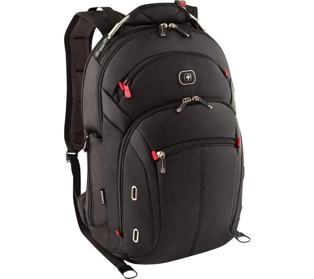 WENGER Gigabyte 15 Laptop Backpack - Black, Black