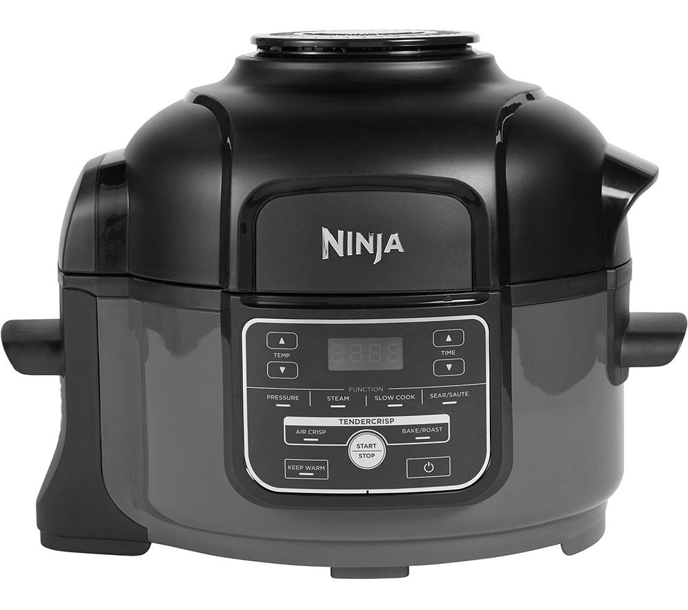 NINJA Foodi MINI OP100UK Multi Pressure Cooker & Air Fryer - Black, Black