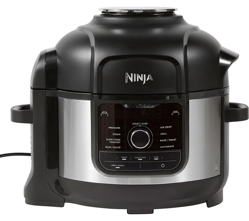 NINJA Foodi Max OP350UK Multi Pressure Cooker & Air Fryer - Black & Silver